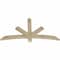 Ekena Millwork Alberta Rough Sawn Timber Gable Bracket, Douglas Fir, 60"W x 32"H x 2"D x 4"F, 13/12 Pitch GBW060X32X0204ALB00RDF - alternate 3